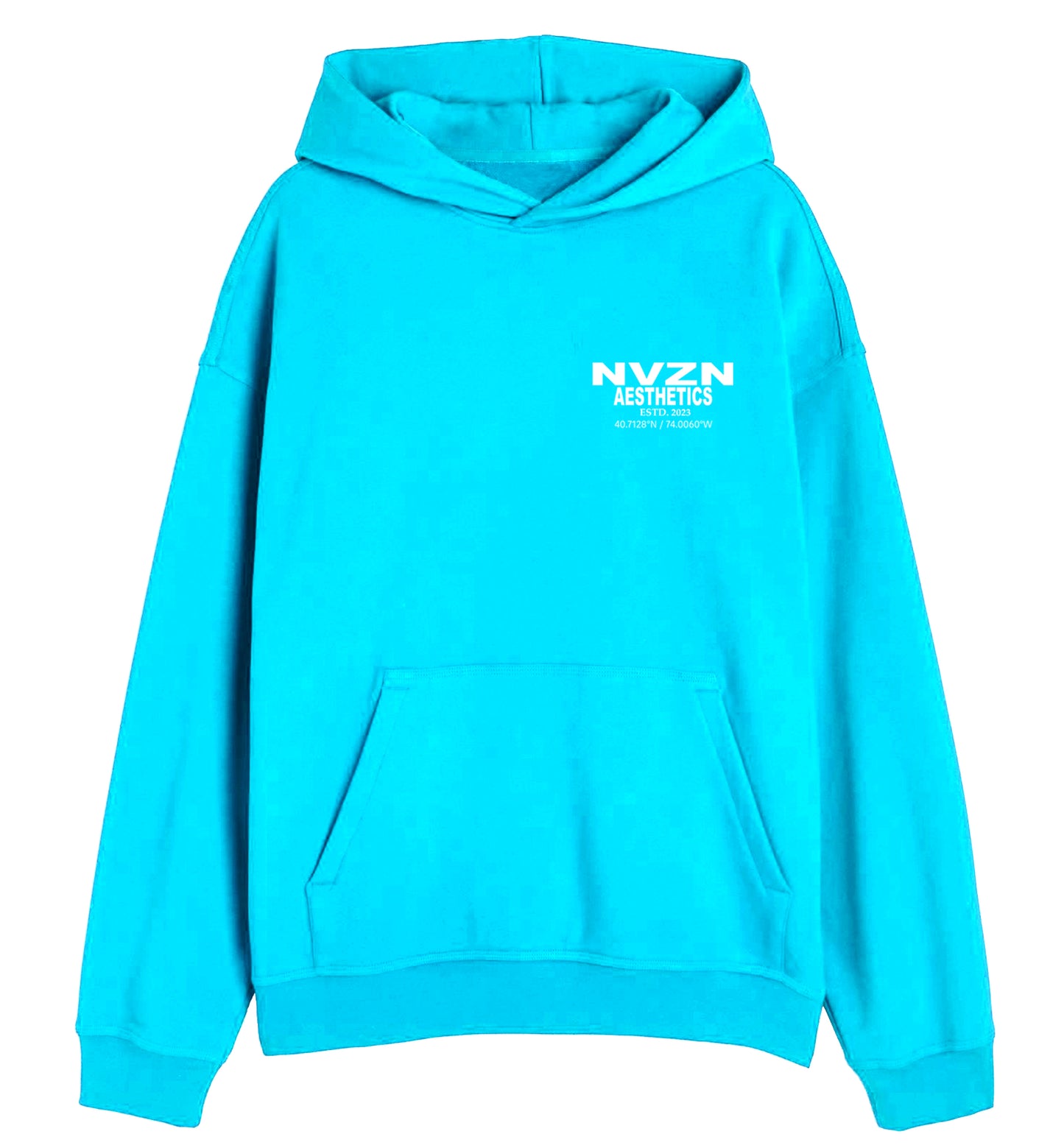 SKY BLUE UNISEX OVERSIZED HOODIE