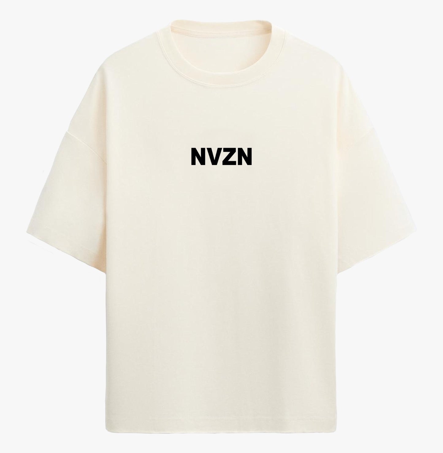 CREAM BLOOM OVERSIZED T-SHIRT
