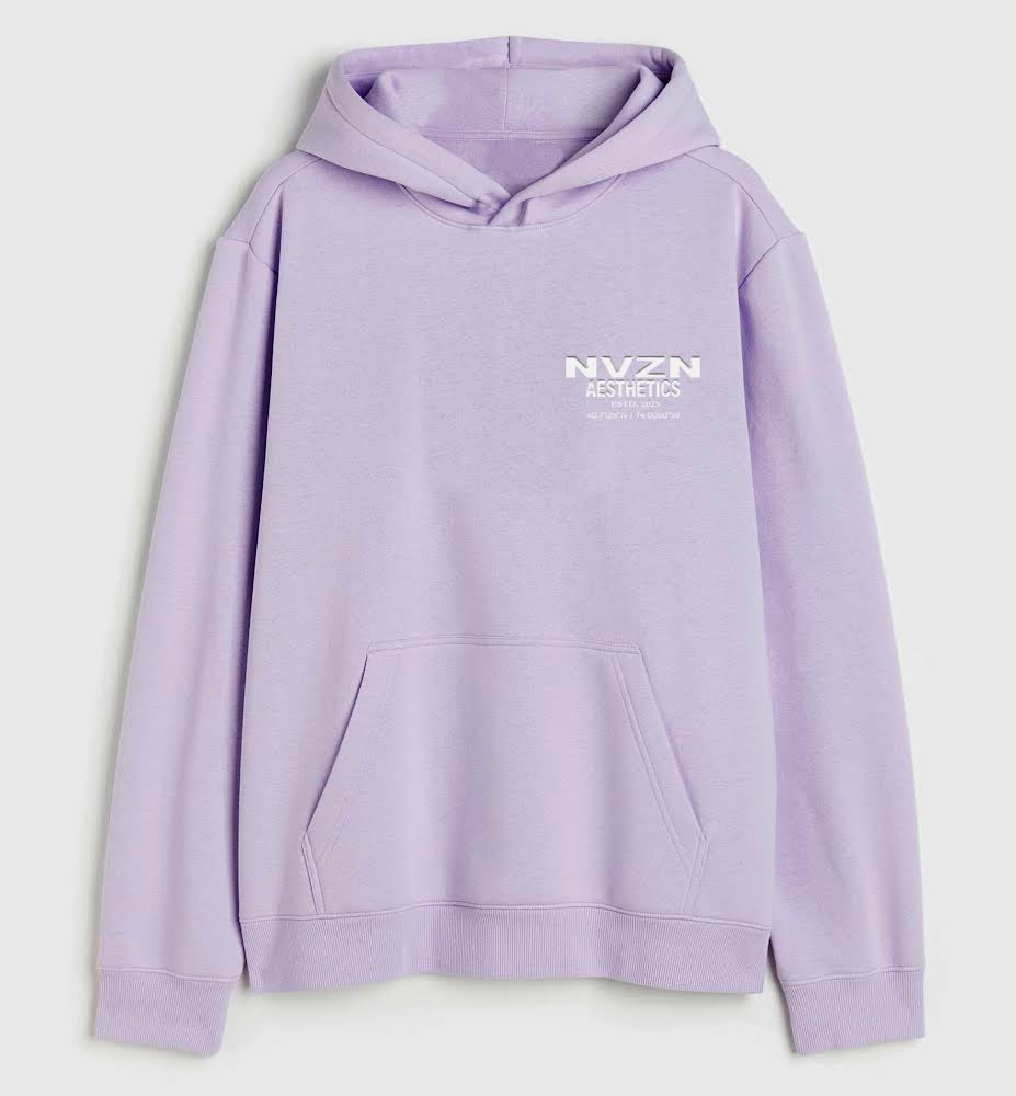 LAVENDER UNISEX OVERSIZED HOODIE