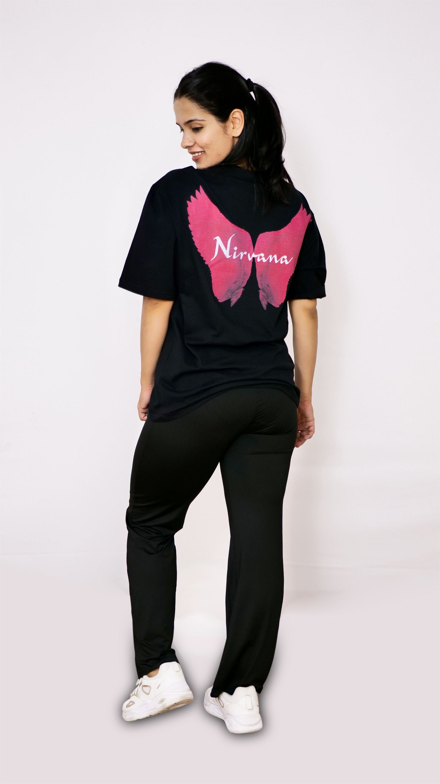 “Nirvana" Unisex Oversized T-shirt