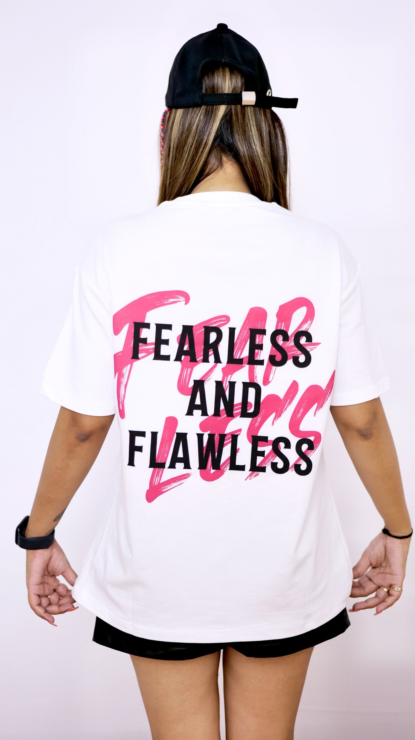 “Fearless and Flawless" Unisex Oversized T-shirt