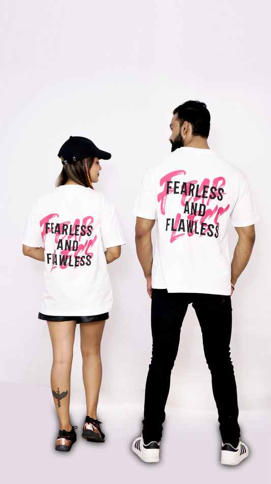 “Fearless and Flawless" Unisex Oversized T-shirt