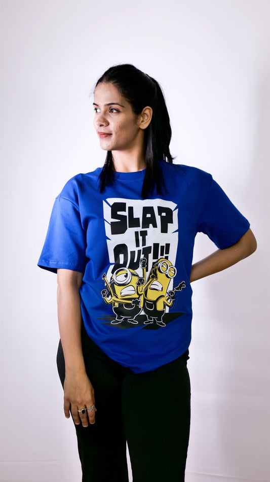 "Slap it Out" Unisex Oversized T-shirt