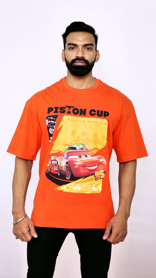 "Piston Cup" Unisex Oversized T-shirt