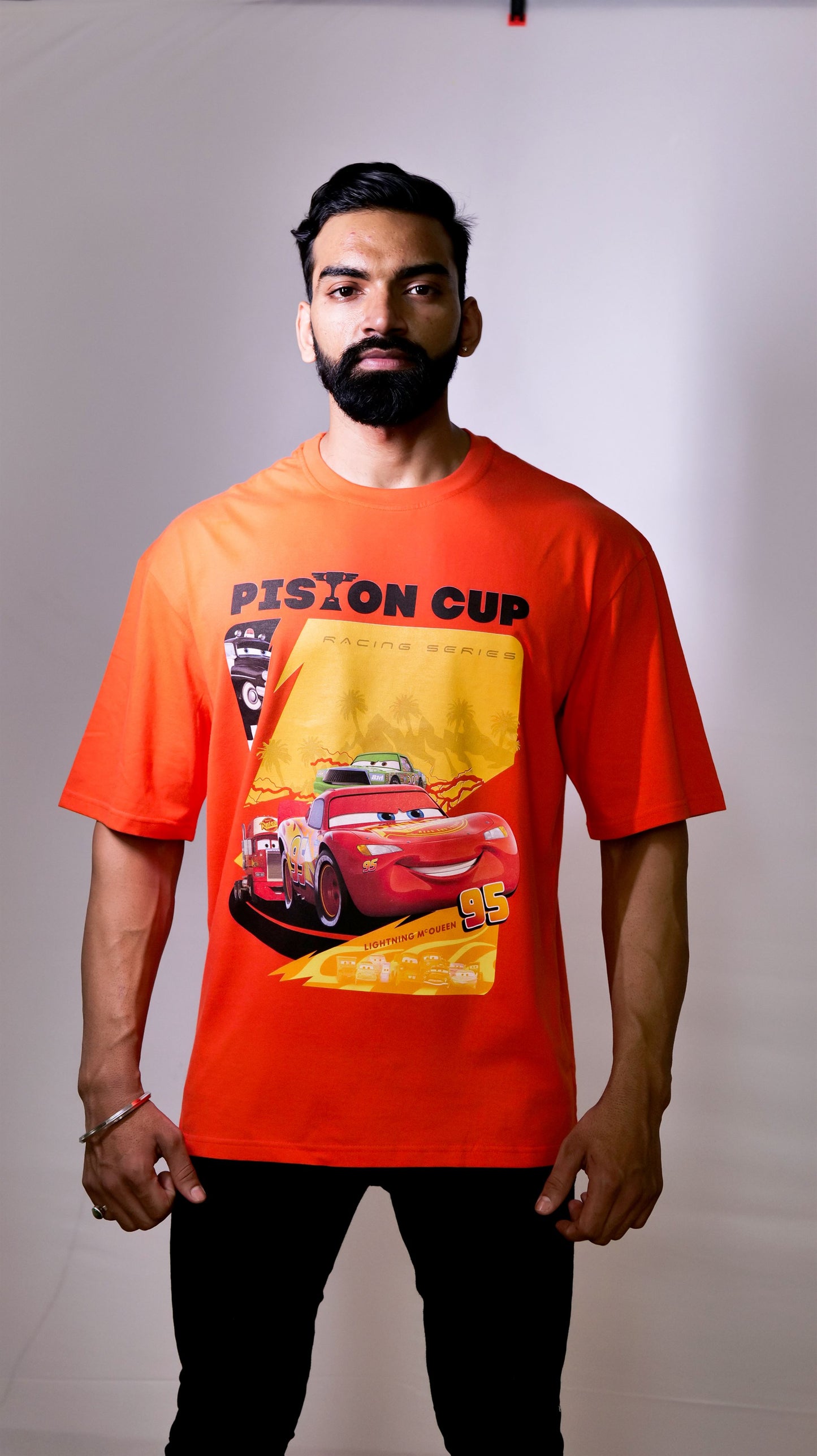 "Piston Cup" Unisex Oversized T-shirt